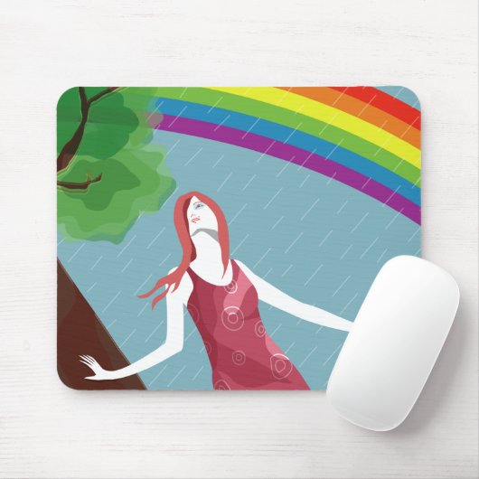 Rainbow-Verbindung Mousepad (Mit Mouse)
