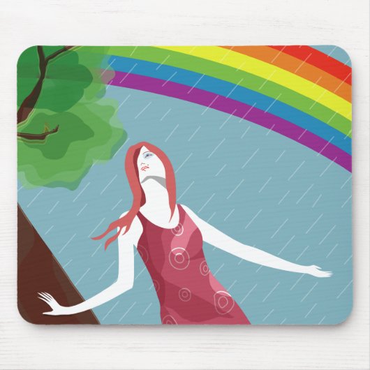 Rainbow-Verbindung Mousepad (Vorne)
