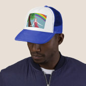 Rainbow-Verbindung Truckerkappe (Beispiel)