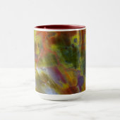 Rainbow-versteinertes Holz Tasse (Zentrum)