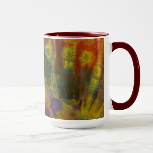 Rainbow-versteinertes Holz Tasse (Rechts)
