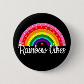 Rainbow Vibes Button (Vorderseite)
