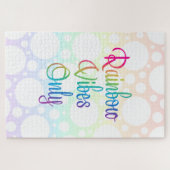Rainbow Vibes nur herausfordernd Puzzle (Horizontal)