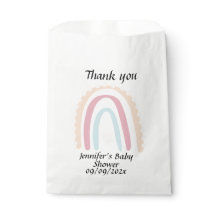 Rainbow Vielen Dank Baby Dusche