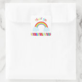Rainbow Vielen Dank für Ihr Interesse an Stickers (Tasche)
