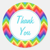 Rainbow Vielen Dank, Stickers (Vorderseite)