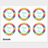 Rainbow Vielen Dank, Stickers (Blatt)