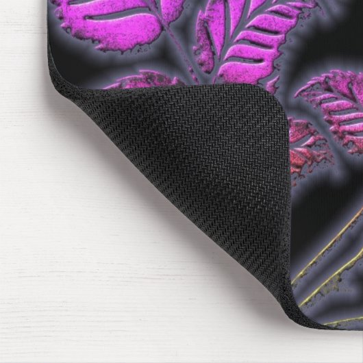 Rainbow Vines Floral Mouse Pad Mousepad (Ecke)