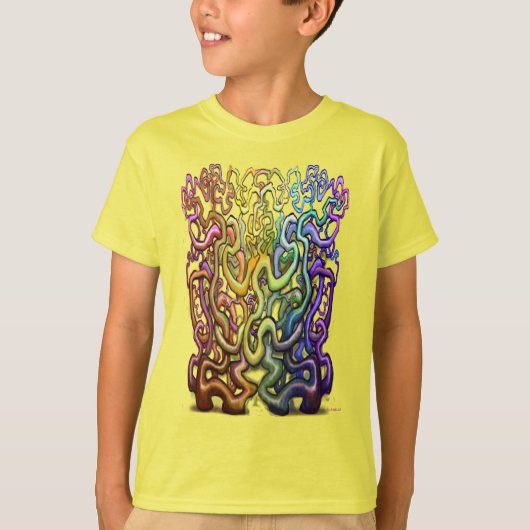 Rainbow Vines T-Shirt (Vorderseite)