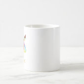 Rainbow Violin Kaffeetasse (Mittel)