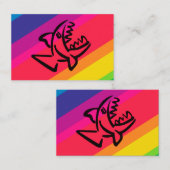 Rainbow Visitenkarte (Vorne/Hinten)