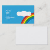 Rainbow Visitenkarte (Vorne/Hinten)