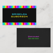 Rainbow Visitenkarte (Vorne/Hinten)