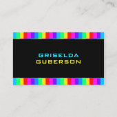 Rainbow Visitenkarte (Vorderseite)