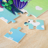 Rainbow-Vogel & Herz-Puzzle Puzzle (Seite)