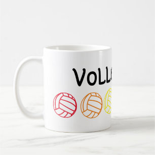 Rainbow Volleyball-Tasse Kaffeetasse