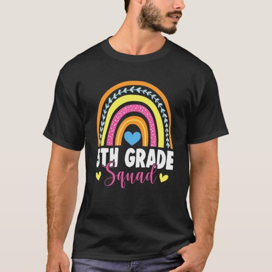 Rainbow vom 5. Grade T-Shirt (Vorderseite)