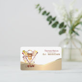 Rainbow von DJs Music Instruments Visitenkarte (Stehend Vorderseite)