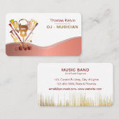 Rainbow von DJs Music Instruments Visitenkarte (Vorne/Hinten)