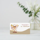 Rainbow von DJs Music Instruments Visitenkarte (Stehend Vorderseite)