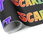 Rainbow Vorname "SCARLETT"; Fun & Colorful Geschenkpapier (Rolleneckpunkt)