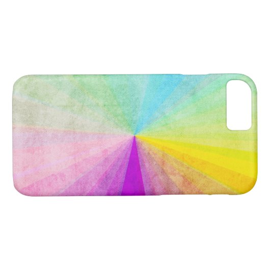 Rainbow Vortex Case-Mate iPhone Hülle (Rückseite (Horizontal))