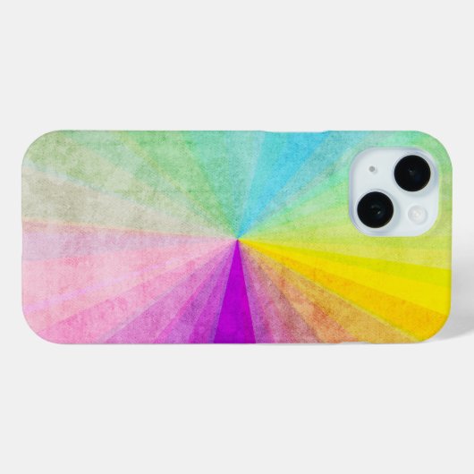 Rainbow Vortex Case-Mate iPhone Hülle (Rückseite (Horizontal))