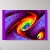 Rainbow Vortex Poster (Vorne)