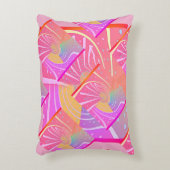 Rainbow Vortex Swirl Dekokissen (Vorderseite(Vertikal))