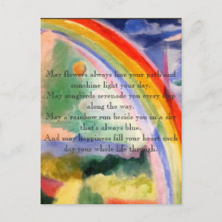 Rainbow Wains Postkarte