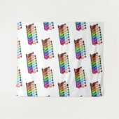 Rainbow Wandteppich (Vorderseite (Horizontal))