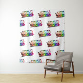 Rainbow Wandteppich (Beispiel)