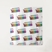 Rainbow Wandteppich (Vorderseite)