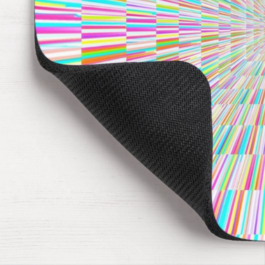 Rainbow Warp-Geschwindigkeit Mousepad (Ecke)