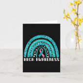 Rainbow Warrior Brca Bewusstsein Karte (Gelbe Blume)