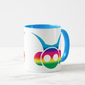 Rainbow Warrior Head Tasse (VorderseiteRechts)