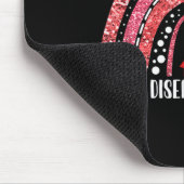Rainbow Warrior Herzerkrankungen Bewusstsein Mousepad (Ecke)