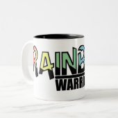 Rainbow Warrior Verein-Tasse Zweifarbige Tasse (Vorderseite Links)