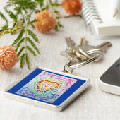 Rainbow, was Krebs nicht Herzketten leisten kann Schlüsselanhänger (Seite)