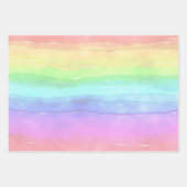 Rainbow Wash Design Geschenkpapier Set (Vorderseite 2)