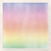Rainbow Wash Glasuntersetzer (Vorderseite)