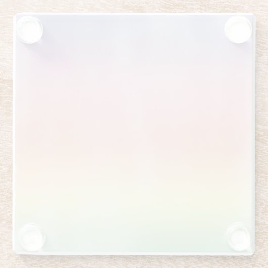 Rainbow Wash Glasuntersetzer (Rückseite)