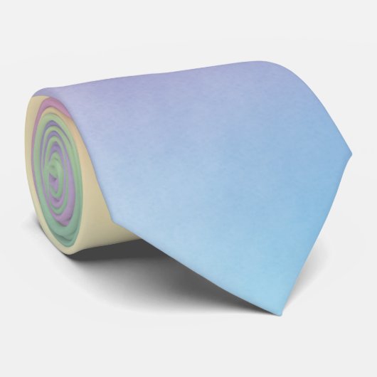 Rainbow Wash Krawatte (Gerollt)