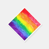 Rainbow Wash Napkins Serviette (Ecke)