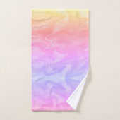 Rainbow-Wasserfarbe Badhandtuch Set (Handtuch)