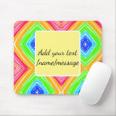 Rainbow-Wasserfarbe Hinzufügen von Namenstext Mousepad (Mit Mouse)