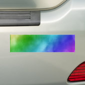 Rainbow Wasserfarben Autoaufkleber (Auf Auto)