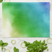 Rainbow Wasserfarben Geschirrtuch (Gefaltet)