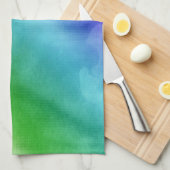 Rainbow Wasserfarben Geschirrtuch (Viertel Falte)