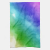 Rainbow Wasserfarben Geschirrtuch (Vertikal)